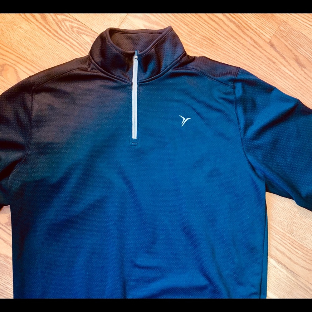 Old Navy Active Mens Black Pullover Jacket Size L
